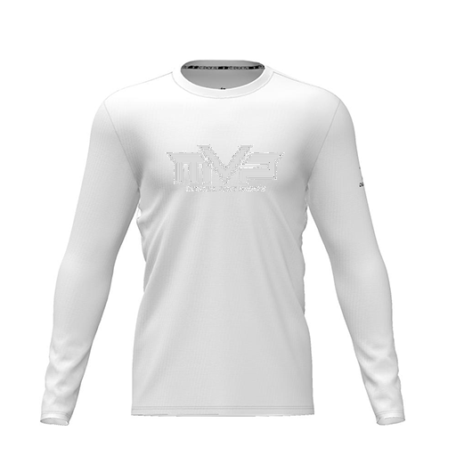 [FTLCDFWH-YXS-LOGO2] Dri Fit Performance T-Shirt (Youth XS, White, Logo 2, Long Sleeve)
