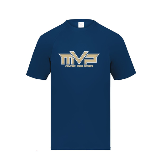 [2790.065.S-LOGO1] Men's Smooth Sport T-Shirt (Adult S, Navy, Logo 1)