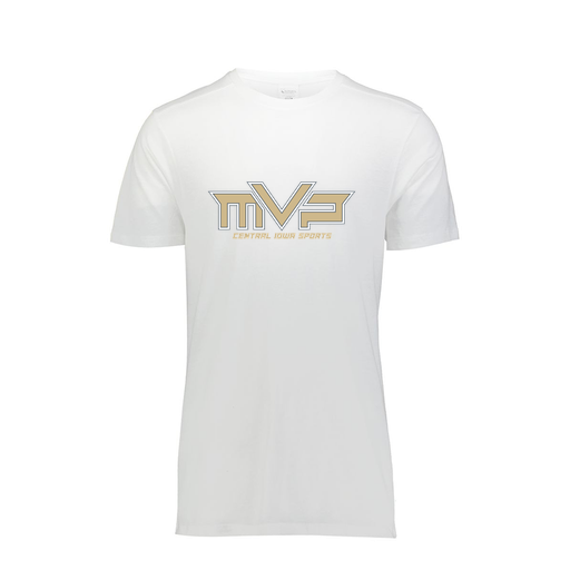 [FTSCUBWH-YS-LOGO1] Decker Youth Tri-Blend T-Shirt - Short Sleeve (Youth S, White, Logo 1)