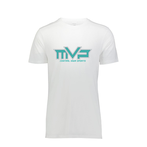 [FTSCUBWH-YS-LOGO2] Decker Youth Tri-Blend T-Shirt - Short Sleeve (Youth S, White, Logo 2)