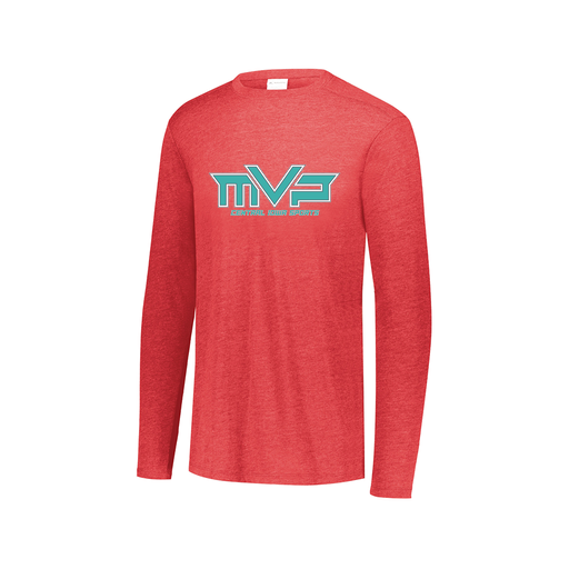 [3075.V96.XS-LOGO2] Men's LS Ultra-blend T-Shirt (Adult XS, Red, Logo 2)