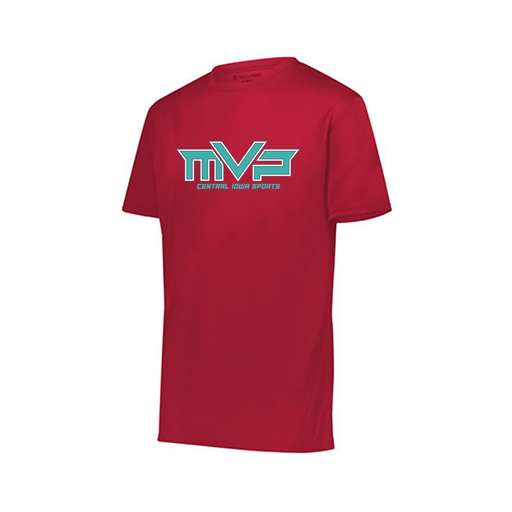 [222819.083.XXS-LOGO2] Youth Movement Dri Fit Shirt (Youth XXS, Red, Logo 2)
