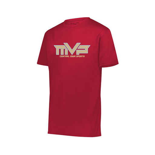 [222819.083.XXS-LOGO1] Youth Movement Dri Fit Shirt (Youth XXS, Red, Logo 1)